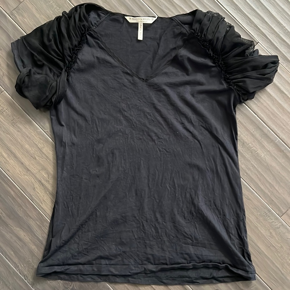 Rebecca Moses Black Tee